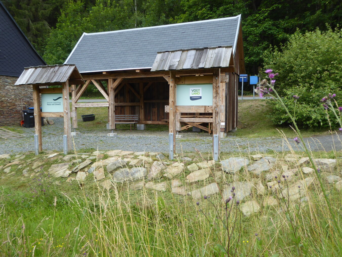 Infopunkt Flussperlmuschelstation