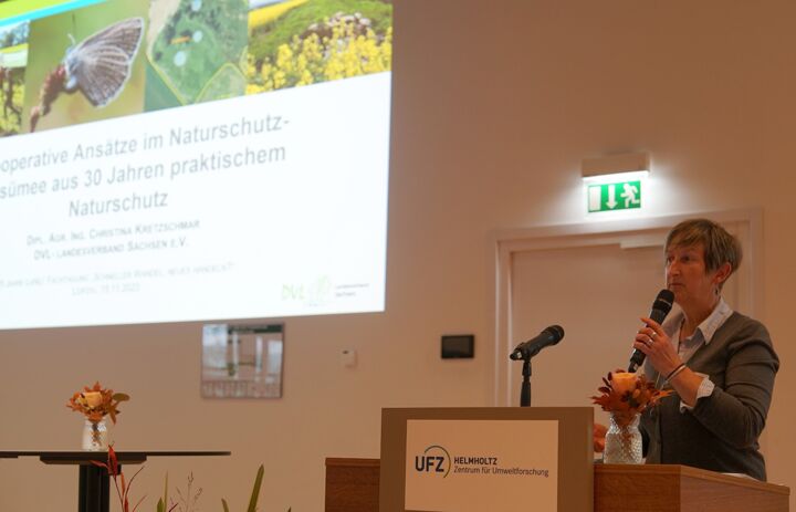 Christina Kretzschmar vom DVL resümiert 30 Jahre praktischen Naturschutz