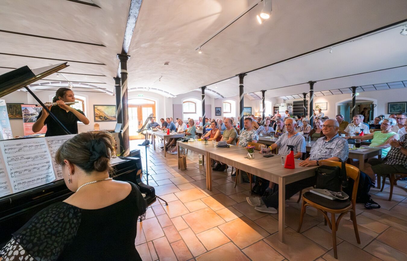 Die Musikerfamilie Böhm begleitete die Festveranstaltung
