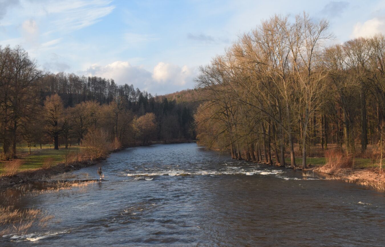 Zwickauer Mulde bei Wechselburg