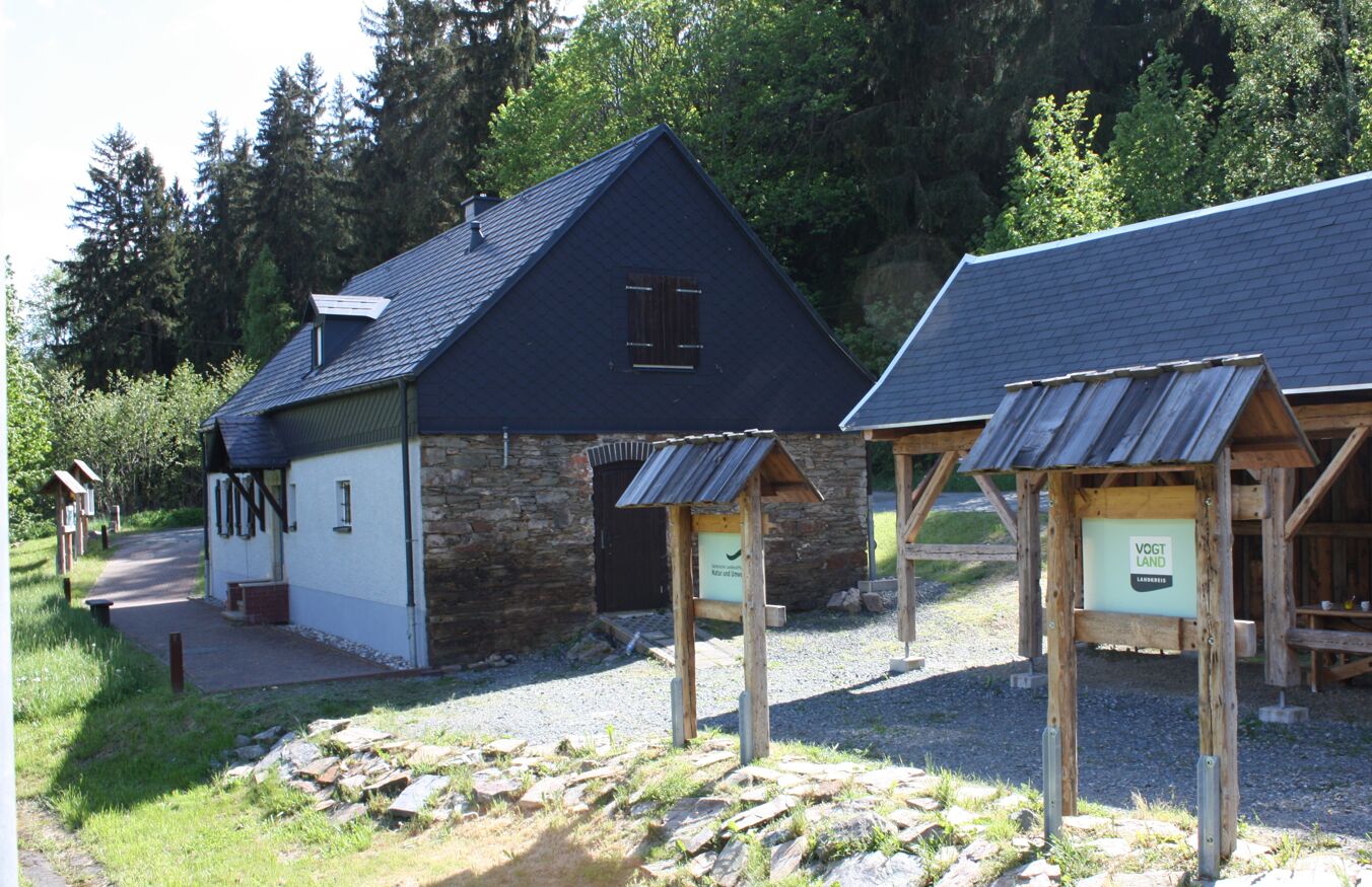 Gebäude der Flusspermuschelzuchtstation