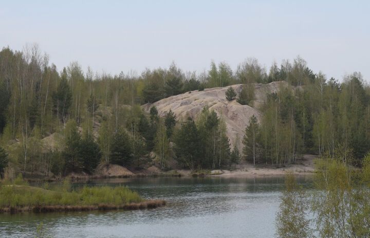 Halde am See Bockwitz.