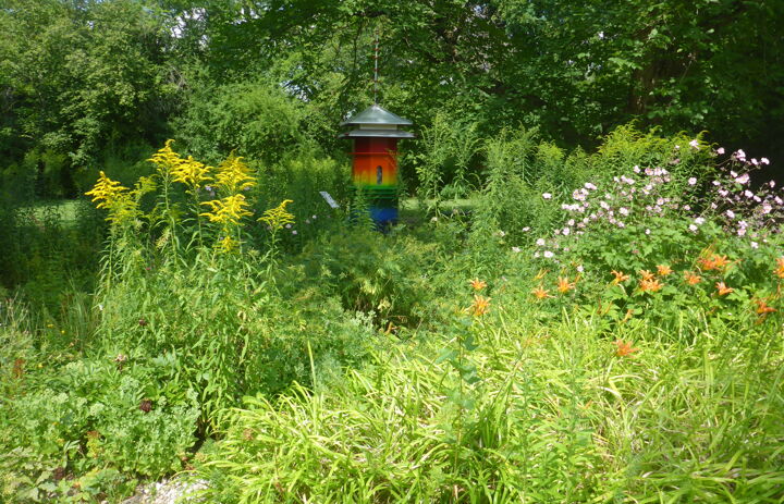 Ohana-Pagode im Botanischen Garten Oberholz, Foto: LaNU-Archiv
