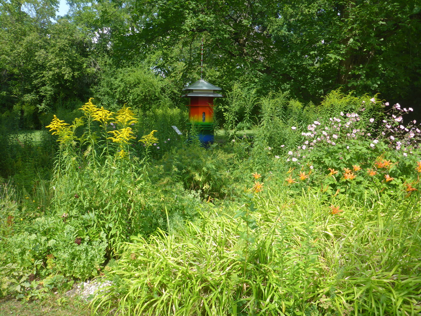 Ohana-Pagode im Botanischen Garten Oberholz,