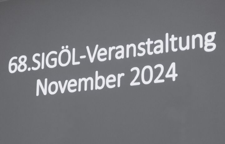 68. SIGÖL-Veranstaltung November 2024
