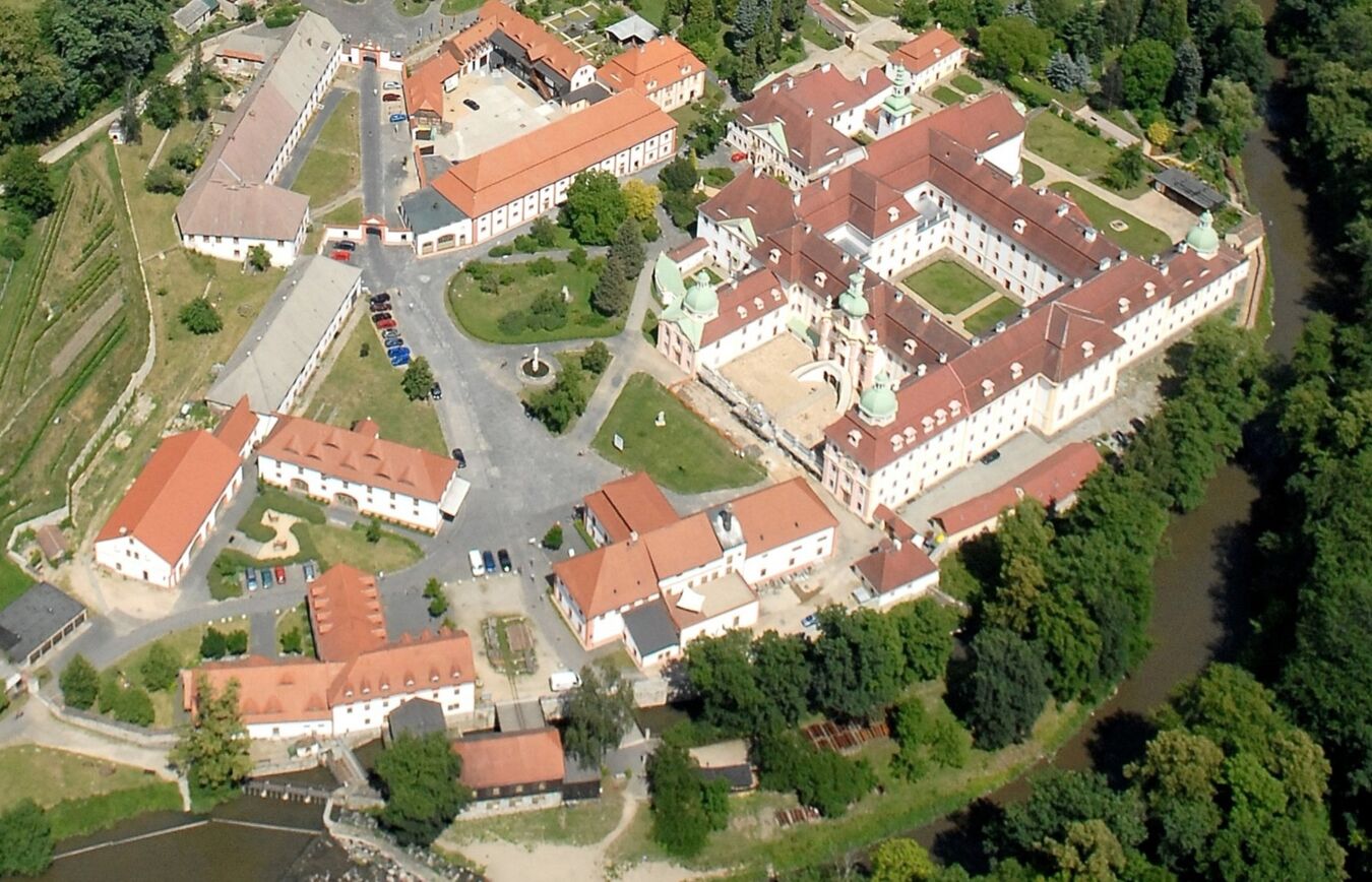 Kloster Marienthal Luftbild