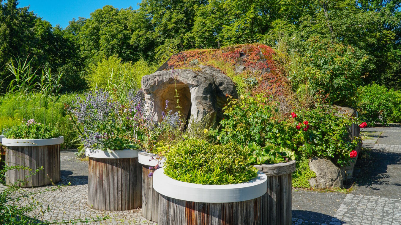 Duft- und Tastgarten Botanischer Garten der Universität Leipzig