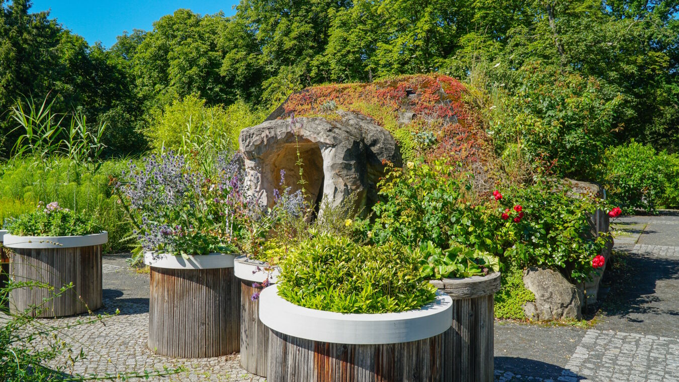 Duft- und Tastgarten Botanischer Garten der Universität Leipzig