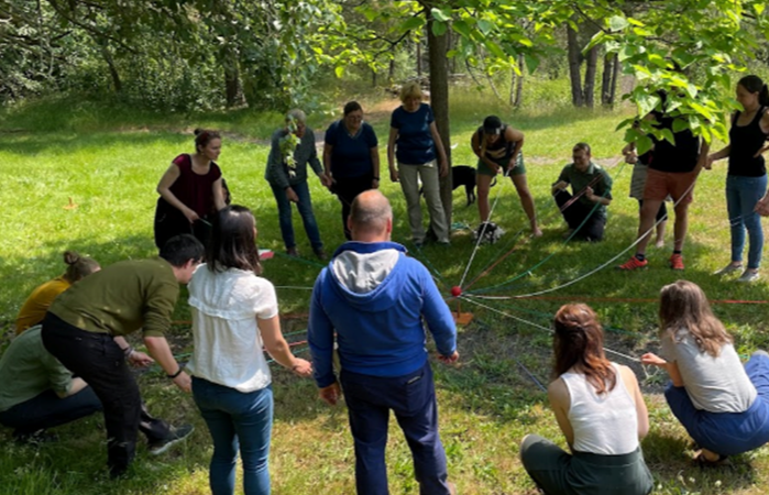 Link: Teambuilding als Methode für waldpädagogische Angebote
